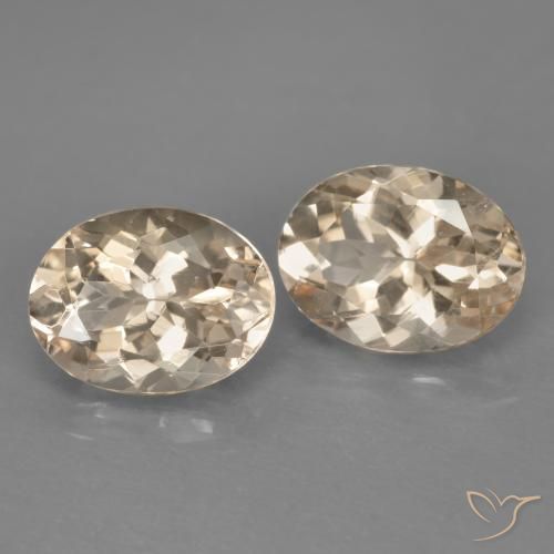 Pedras preciosas de Morganita rosa médio natural de 2.36 ct, oval, VS
