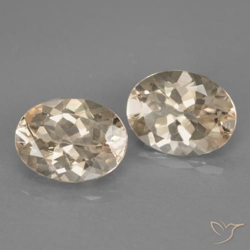 Pedras preciosas de Morganita Rosa salmão natural de 2.09 ct, oval, VS