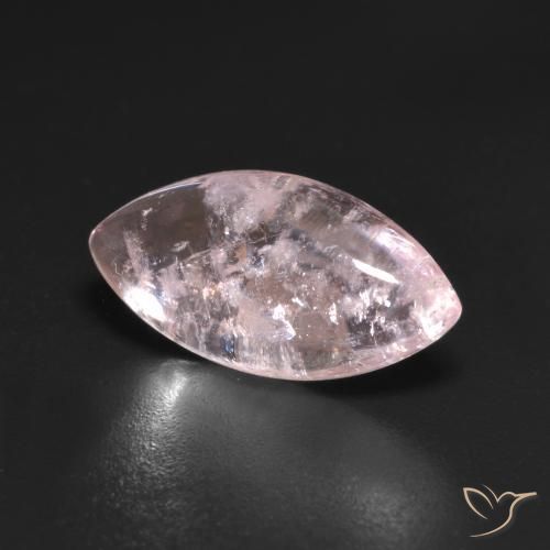 Morganita Rosa Claro Rosa Natural 3.86ct, Marquesa, Transparente