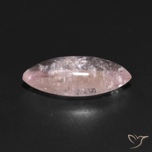 Morganita Rosa Claro Rosa Natural 3.86ct, Marquesa, Transparente