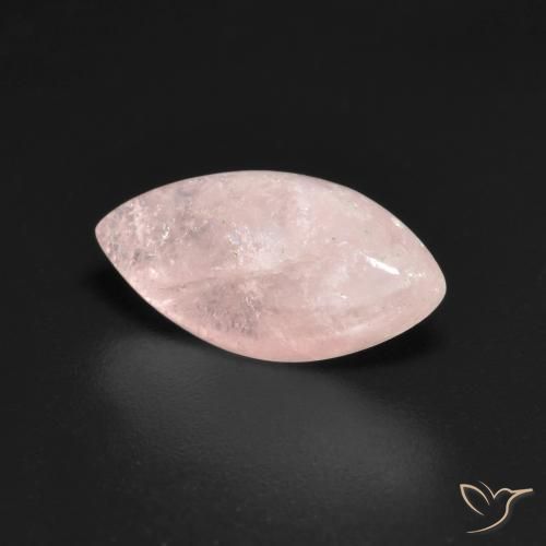 Morganita Rosa coral claro Natural 2.74ct, Marquesa, Translúcido