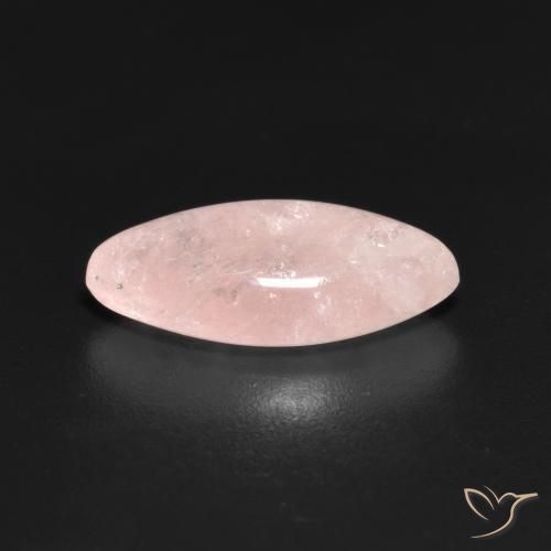Morganita Rosa coral claro Natural 2.74ct, Marquesa, Translúcido