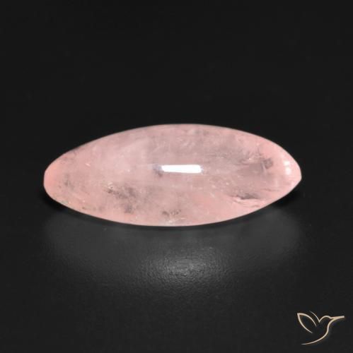 Morganita rosa médio Natural 4.63ct, Marquesa, Translúcido