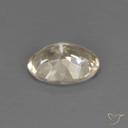 Morganita Dourado claro Natural 1.09ct, oval, VVS-VS
