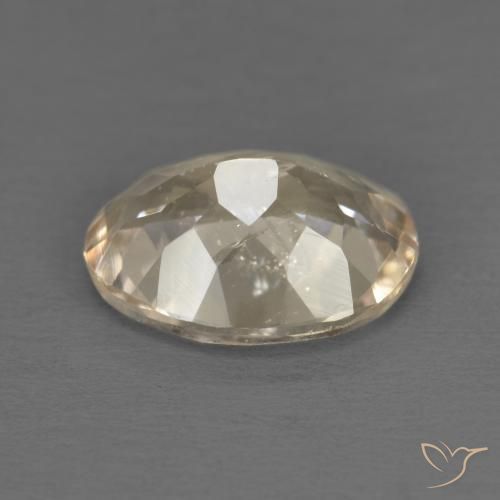 Morganita Creme Natural 1.18ct, oval, VS