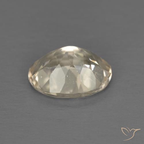 Morganita Creme Natural 1.28ct, oval, VS