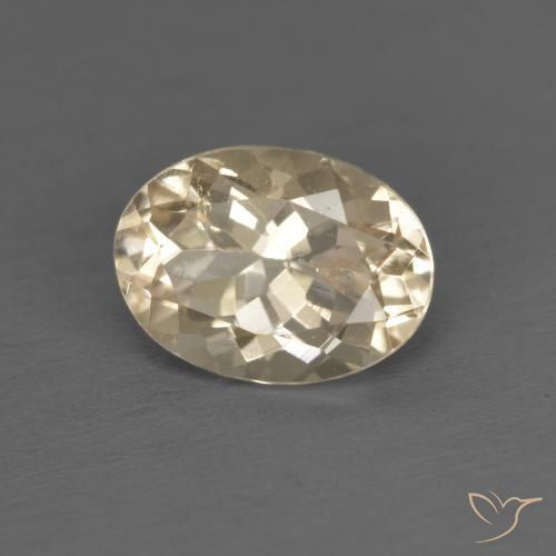 Morganita Dourado claro Natural 1.29ct, oval, VS