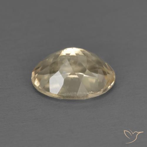 Morganita Dourado claro Natural 1.29ct, oval, VS