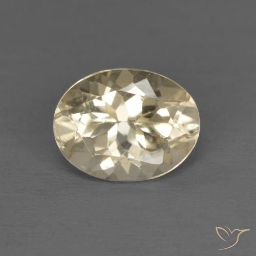 1.17ct Natural Dourado claro Morganita, oval, VVS-VS