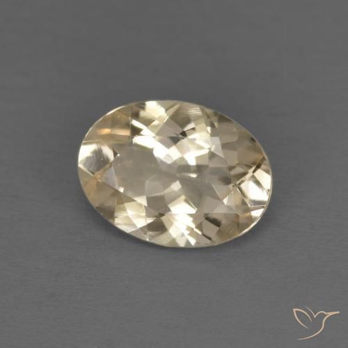 Morganita Luz Dourada Natural 0.96ct, oval, VVS-VS