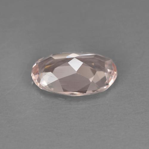 Morganita rosa natural 0,84ct, corte oval, VVS-VS