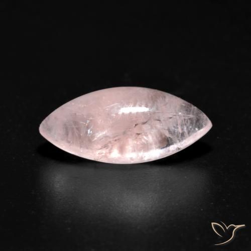2.47ct Natural Coral Rosa Morganita, Marquesa, Transparente