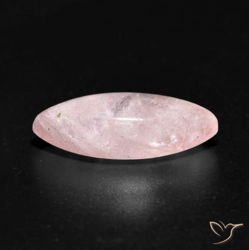 Morganita rosa rosa Natural 4.03ct, Marquesa, Translúcido