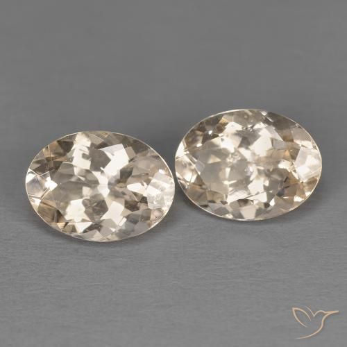 Pedras preciosas de Morganita rosa médio natural de 2.19 ct, oval, VS