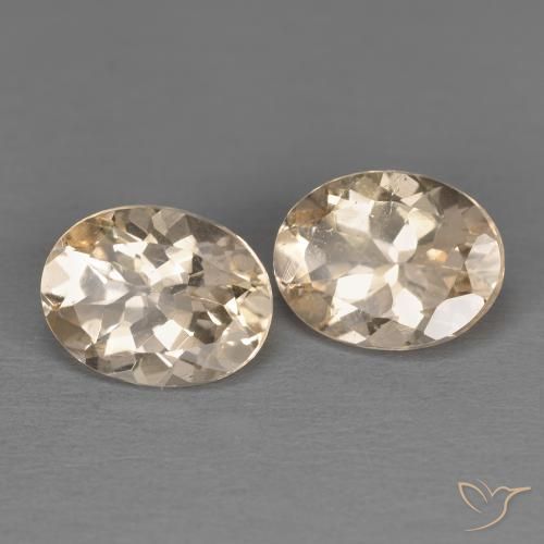 Pedras preciosas de Morganita rosa médio natural de 2.31 ct, oval, VS