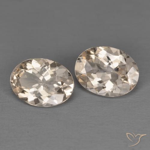 Pedras preciosas de Morganita Rosa salmão natural de 2.01 ct, oval, VS