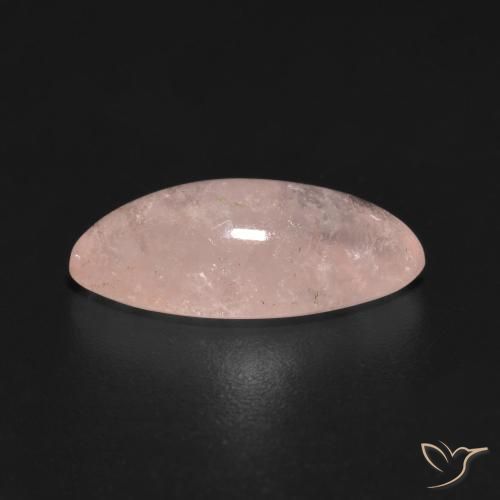 Morganita rosa médio Natural 3.51ct, Marquesa, Translúcido