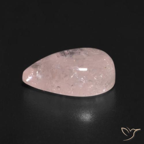 Morganita Luz rosa Natural 2.43ct, Formato de pêra, Translúcido