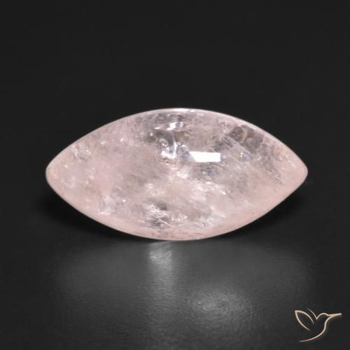4.44ct Natural Luz rosa Morganita, Marquesa, Transparente