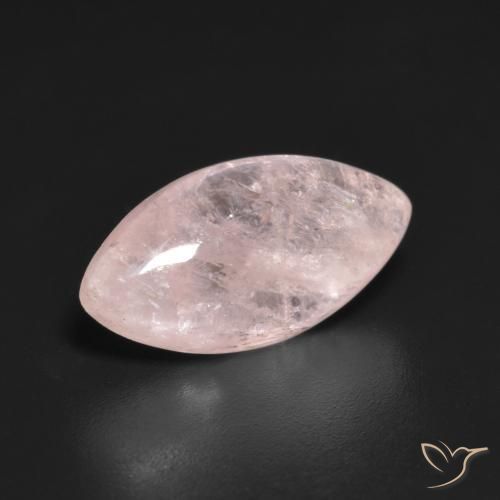 Morganita Luz rosa Natural 4.44ct, Marquesa, Transparente