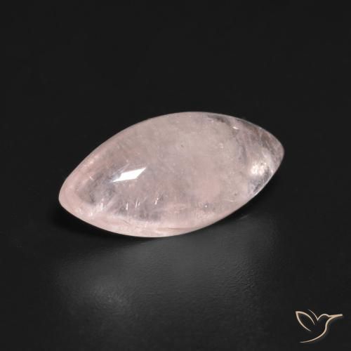 Morganita Coral Rosa Natural 2.97ct, Marquesa, Translúcido