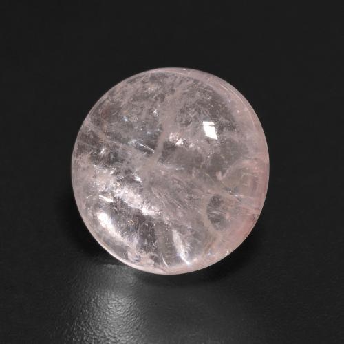 Morganita rosa natural 2,72ct, corte redondo, transparente