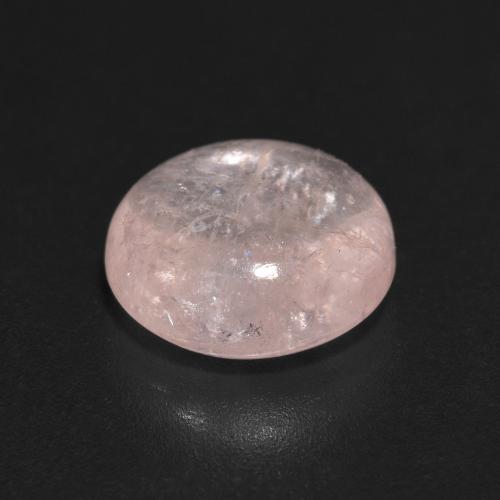 Morganita rosa natural 2,72ct, corte redondo, transparente