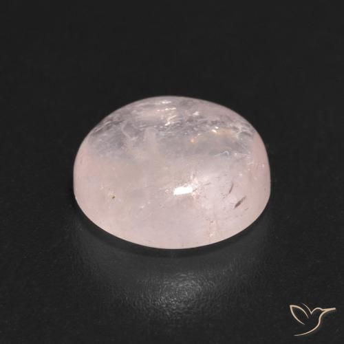 Morganita Luz rosa Natural 1.90ct, Redondo, Transparente