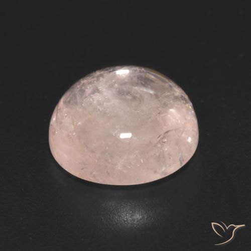 Morganita Coral Rosa Natural 3.88ct, Redondo, Transparente
