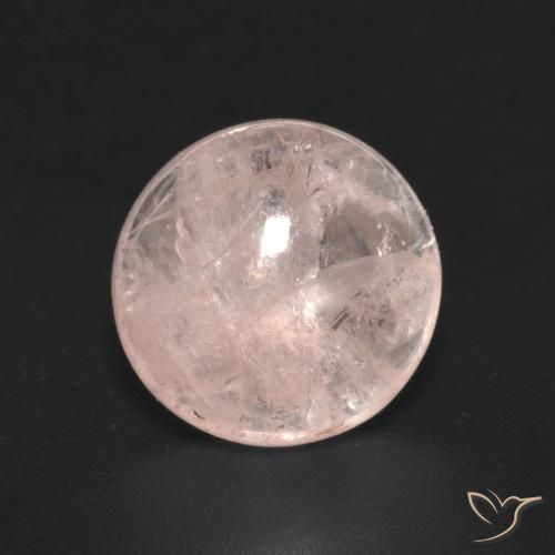 2.90ct Natural rosa rosa Morganita, Redondo, Transparente