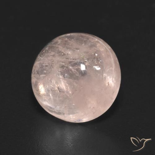 Morganita Luz rosa Natural 2.95ct, Redondo, Transparente