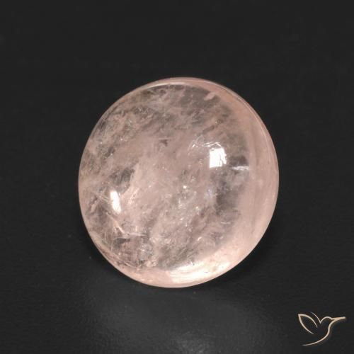 Morganita Luz rosa Natural 2.50ct, Redondo, Transparente