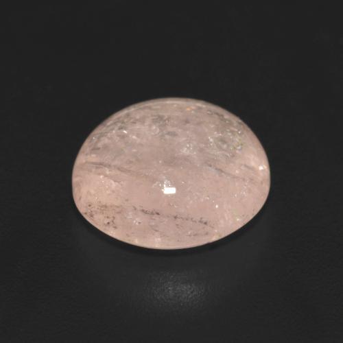 Morganita Rosa Flamingo Natural 2.72ct, Corte Redondo, Transparente
