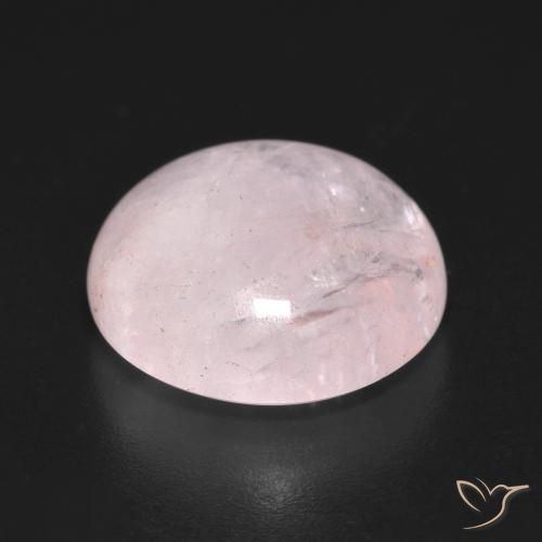 Morganita Rosa Rosa bem claro Natural 9.00ct, Redondo, Transparente