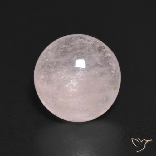 Morganita Luz rosa Natural 1.98ct, Redondo, Transparente