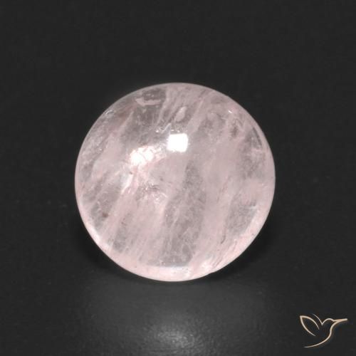 1.68ct Natural Rosa Flamingo Morganita, Redondo, Transparente
