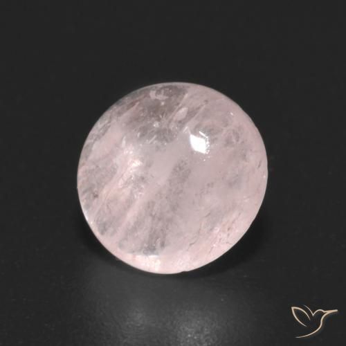 Morganita Rosa Flamingo Natural 1.68ct, Redondo, Transparente