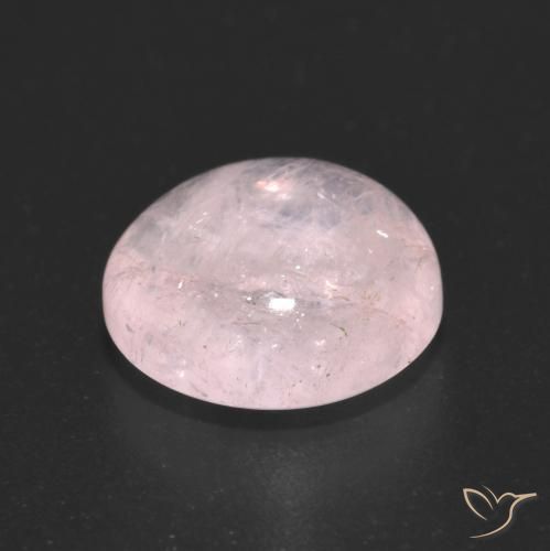 Morganita Coral Rosa Natural 5.25ct, Redondo, Transparente
