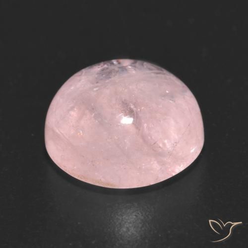 Morganita Coral Rosa Natural 4.58ct, Redondo, Transparente