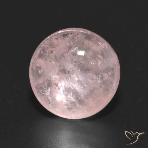 Morganita Luz rosa Natural 2.78ct, Redondo, Transparente