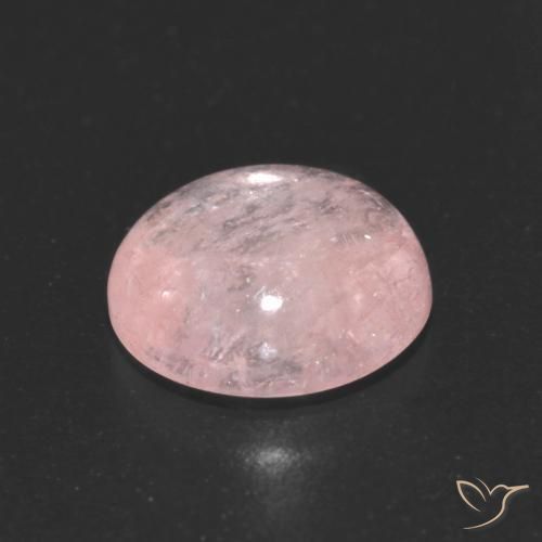 Morganita Luz rosa Natural 2.78ct, Redondo, Transparente