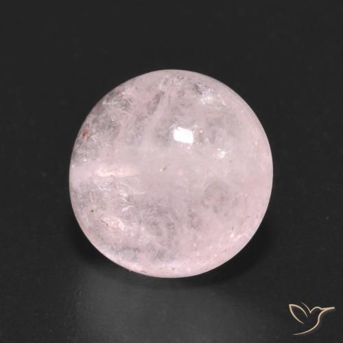 Morganita Coral Rosa Natural 2.90ct, Redondo, Transparente