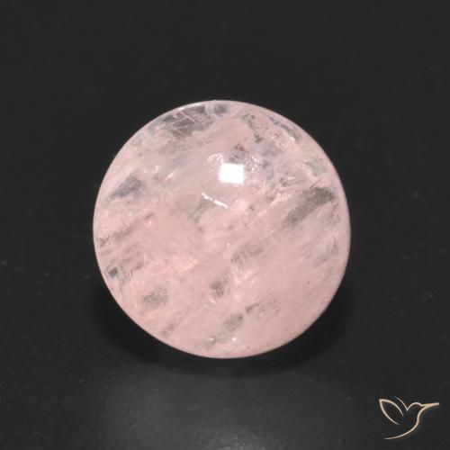 1.97ct Natural Rosa coral claro Morganita, Redondo, Transparente