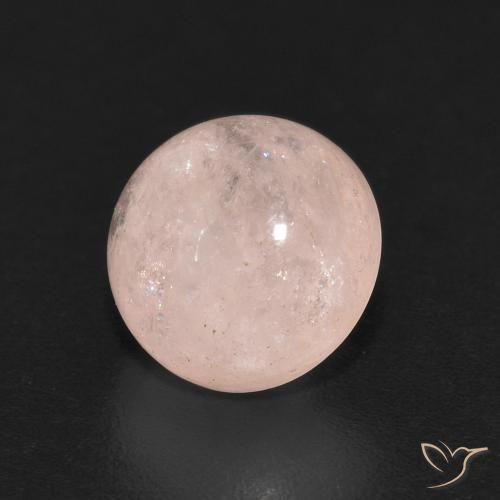 Morganita Luz rosa Natural 2.29ct, Redondo, Translúcido