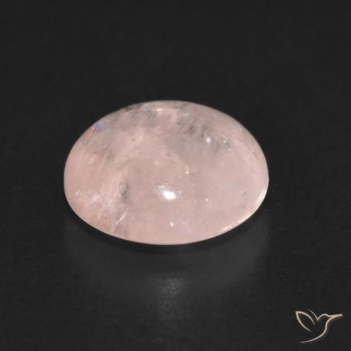 Morganita Rosa Flamingo Natural 3.12ct, Redondo, Transparente