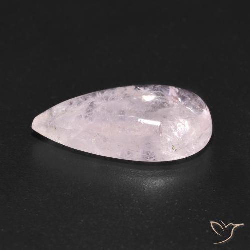 Morganita rosa rosa Natural 4.15ct, Formato de pêra, Transparente