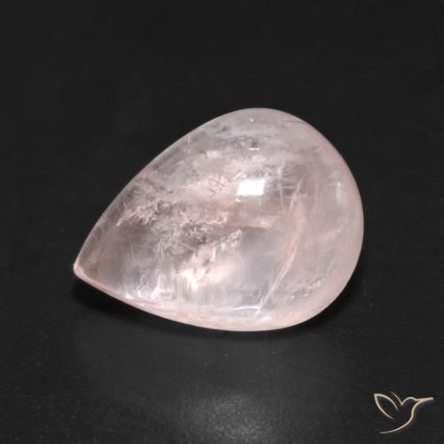 Morganita Luz rosa Natural 3.77ct, Formato de pêra, Transparente