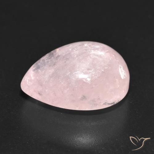 Morganita Luz rosa Natural 10.51ct, Formato de pêra, Translúcido