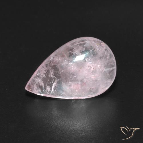 Morganita Luz rosa Natural 2.26ct, Formato de pêra, Transparente