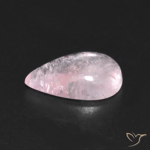 Morganita Luz rosa Natural 2.26ct, Formato de pêra, Transparente